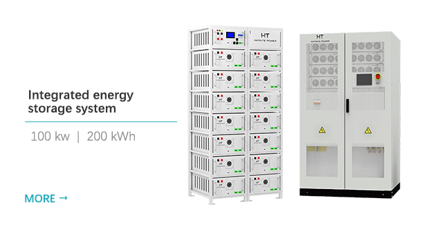 Système Intégré de Stockage d'nergie HT Infinitepower 100 kW / 200 kWh